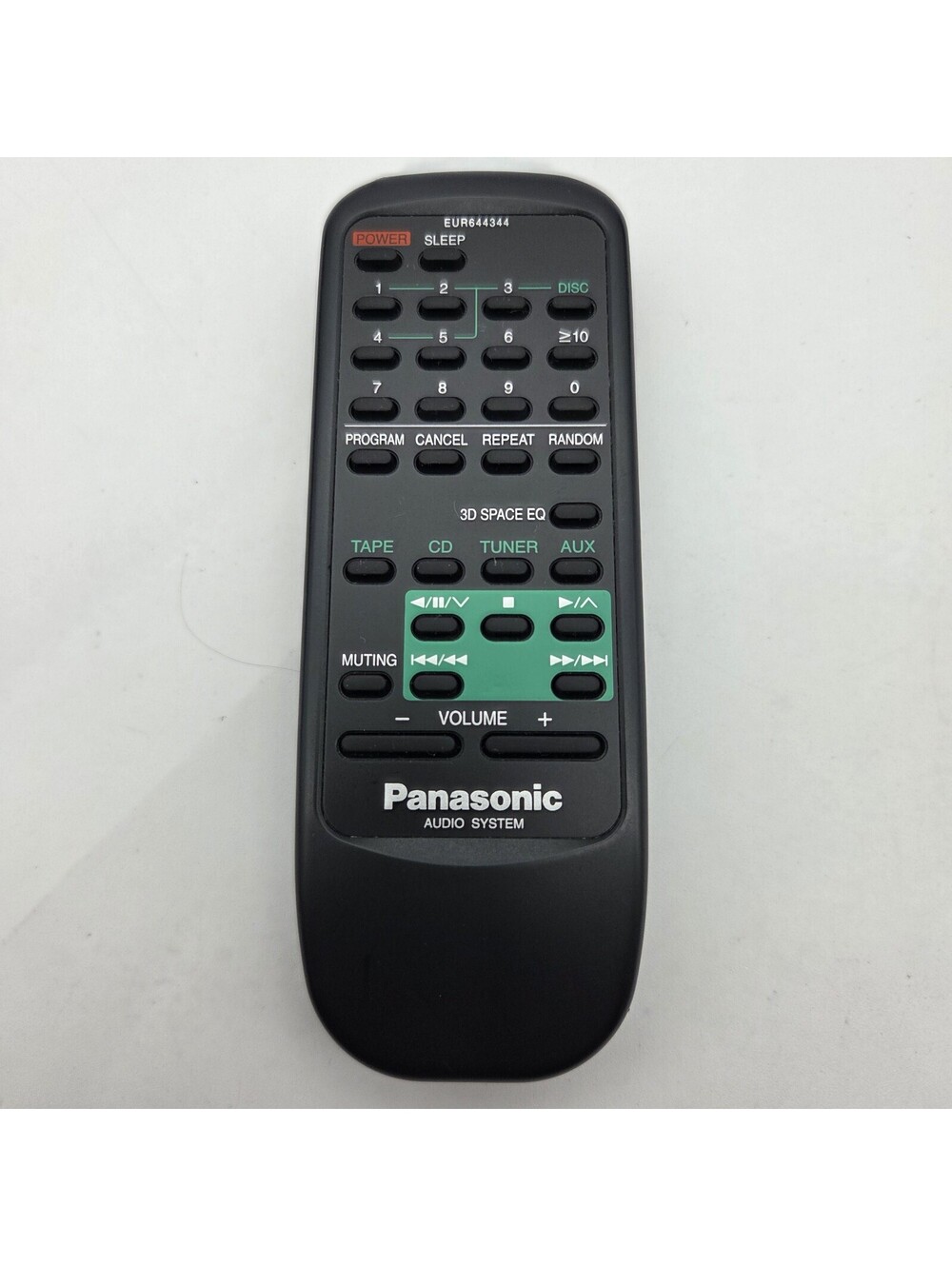 Genuine Panasonic EUR644344 Remote for SA-AK20 SA-AK40 SC-AK20 SC-AK40 Stereos
